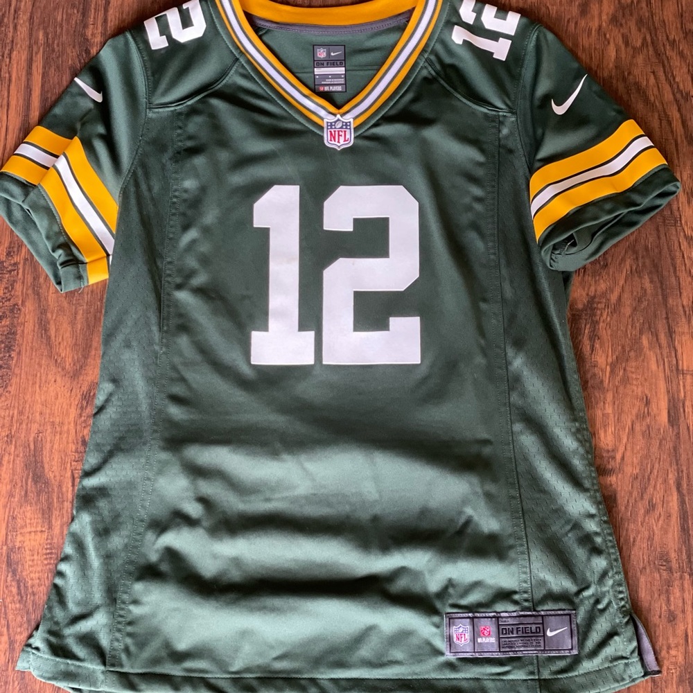 Women's Green Bay Packers Aaron Rodgers Nike Green Player Jersey